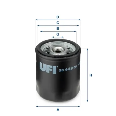 Filtro de óleo 2344900 UFI