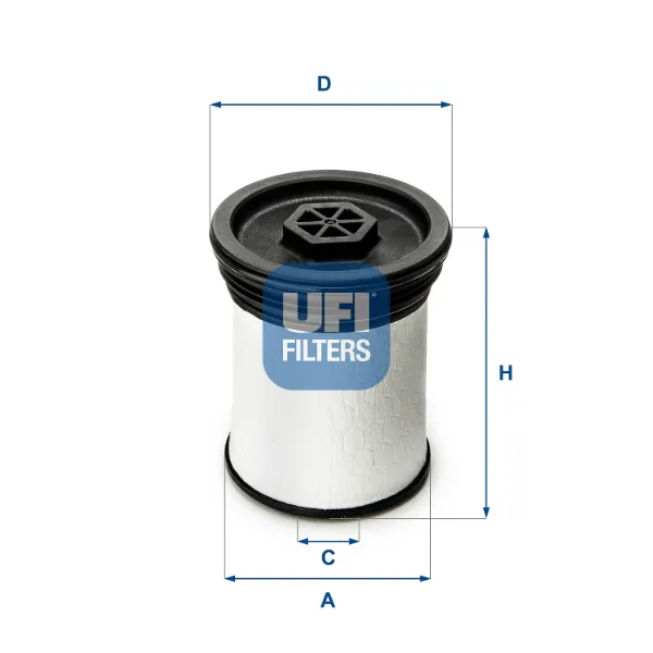 Filtro de combustível 2601901 UFI