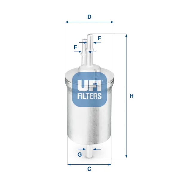 Filtro de combustível 3184000 UFI
