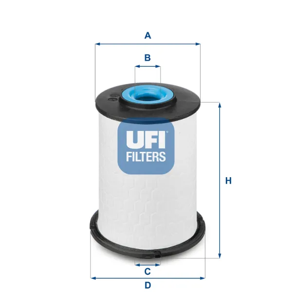 Filtro de combustível 2603300 UFI