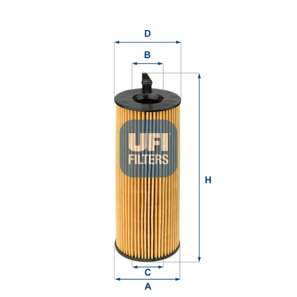 Filtro de óleo 2508400 UFI