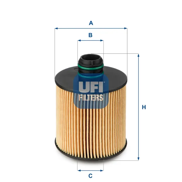 Filtro de óleo 2508300 UFI