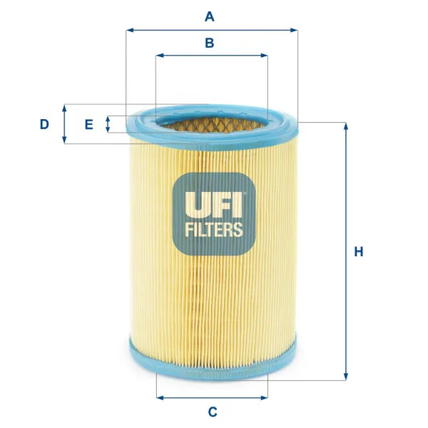 Filtro de ar 2725200 UFI