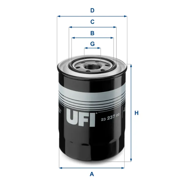 Filtro de óleo 2323700 UFI