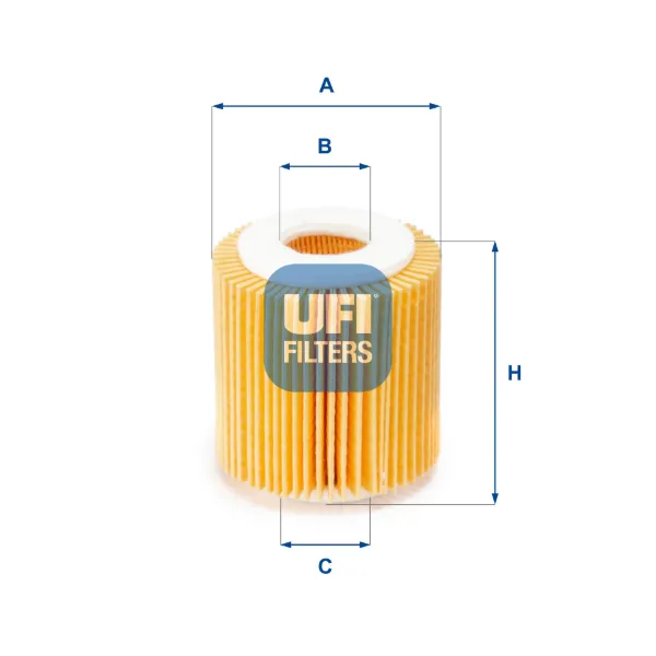Filtro de óleo 2505600 UFI