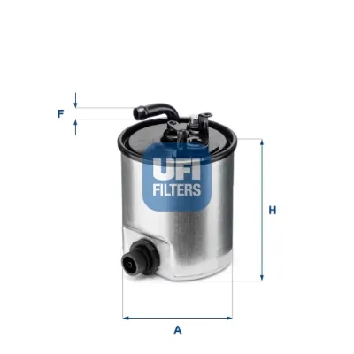 Filtro de combustível 2400700 UFI