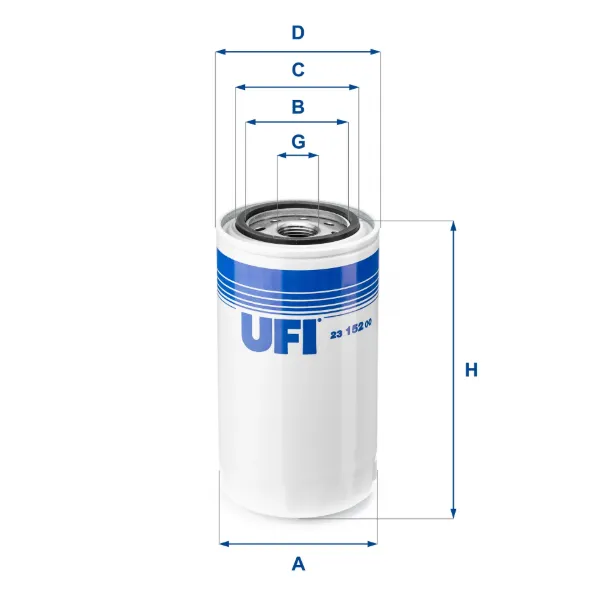 Filtro de óleo 2315200 UFI