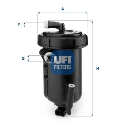 Caixa de filtro de combustível Peugeot Boxer 250
