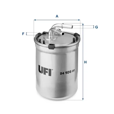 Filtro de combustível 2410600 UFI