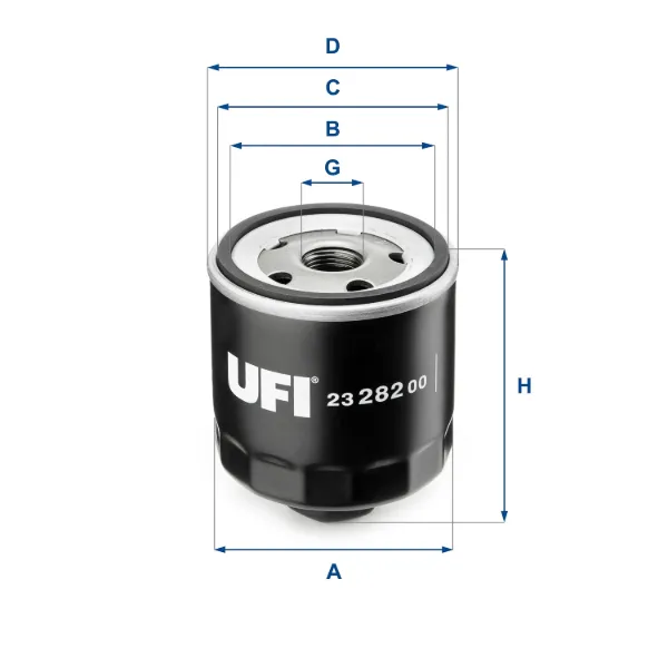 Filtro de óleo 2328200 UFI