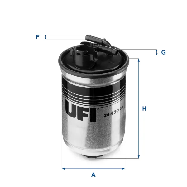 Filtro de combustível 2443000 UFI