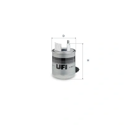 Filtro de combustível 2409507 UFI