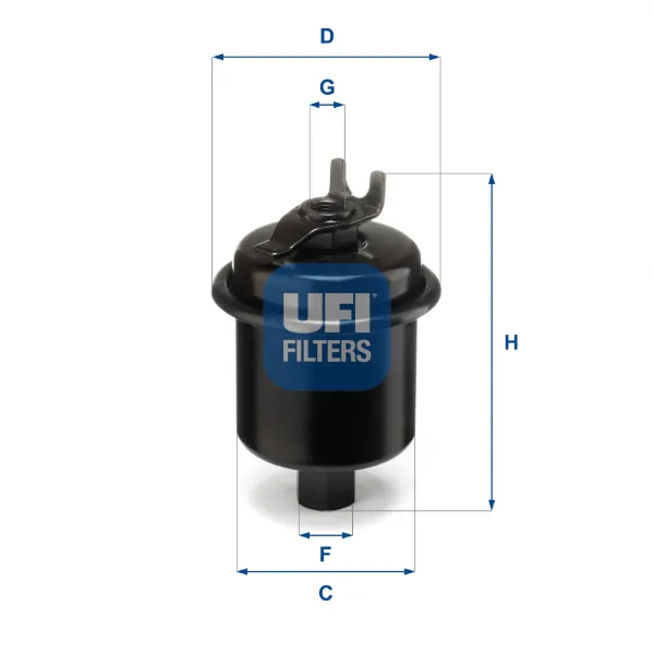 Filtro de combustível 3162100 UFI
