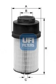 Filtro de combustível 2600900 UFI