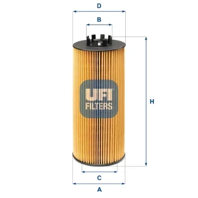 Filtro de óleo 2523600 UFI