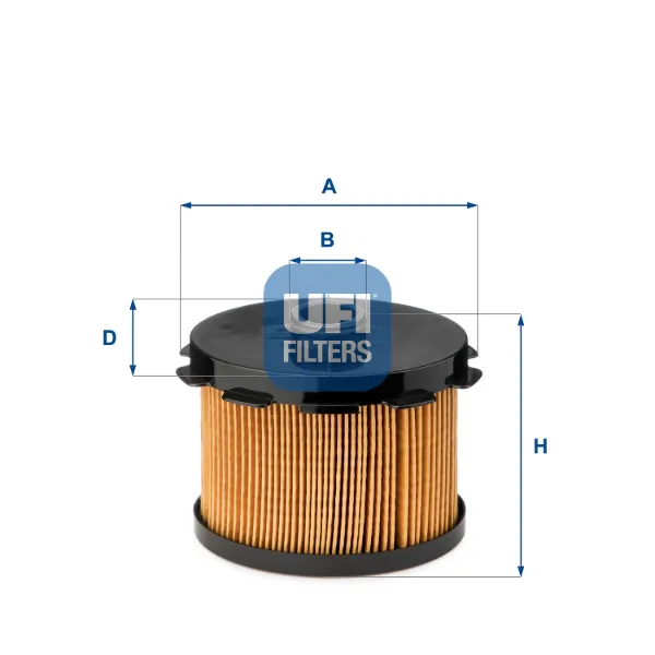 Filtro de combustível 2668800 UFI