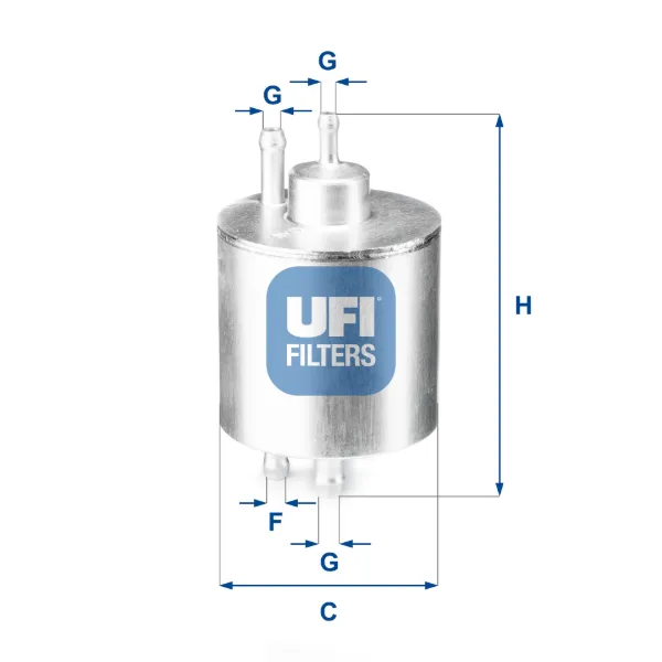 Filtro de combustível 3183400 UFI