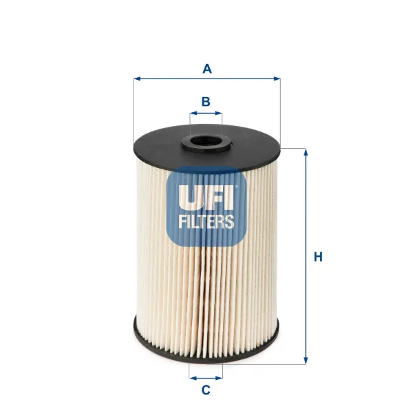 Filtro de combustível 2602100 UFI