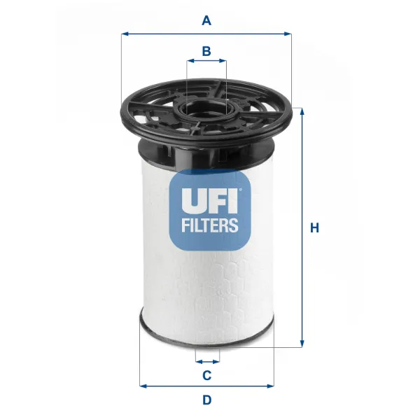 Filtro de combustível 2607600 UFI