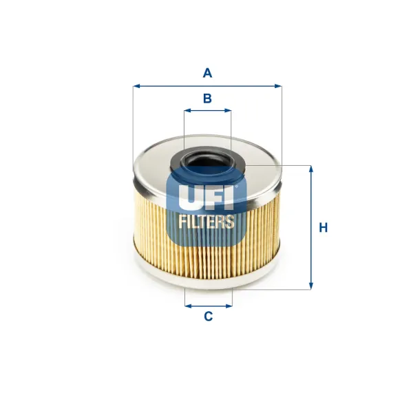 Filtro de combustível 2668600 UFI