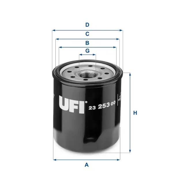 Filtro de óleo 2325300 UFI