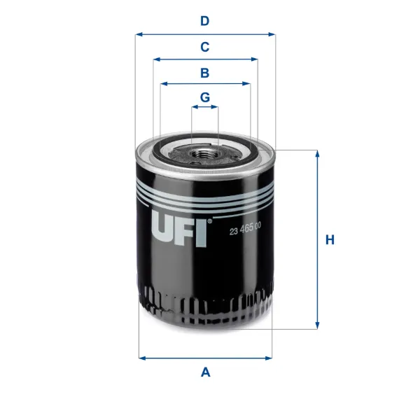 Filtro de óleo 2346500 UFI