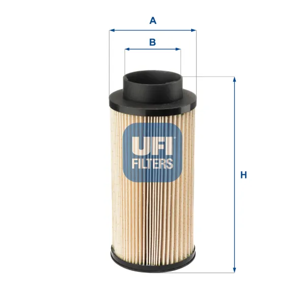 Filtro de combustível 2601000 UFI