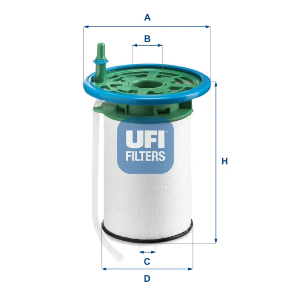 Filtro de combustível 2605300 UFI