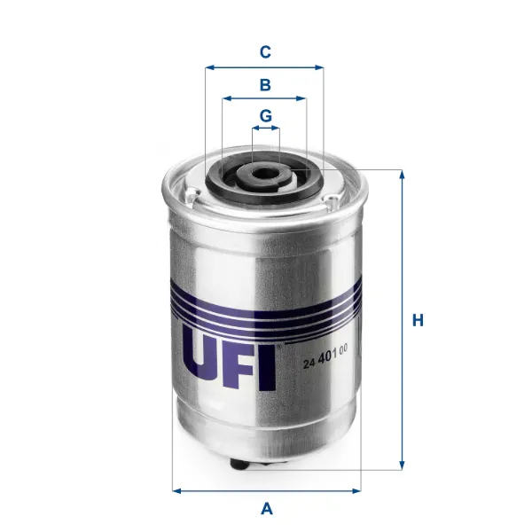 Filtro de combustível 2440100 UFI