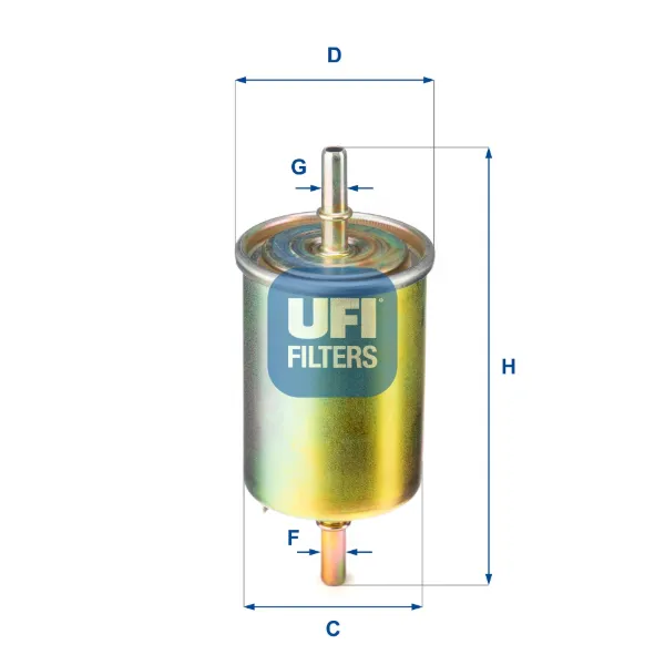Filtro de combustível 3185000 UFI