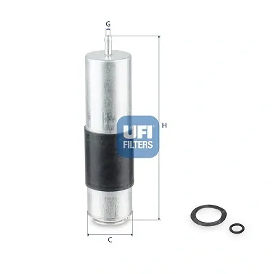 Filtro de combustível 31A3600 UFI