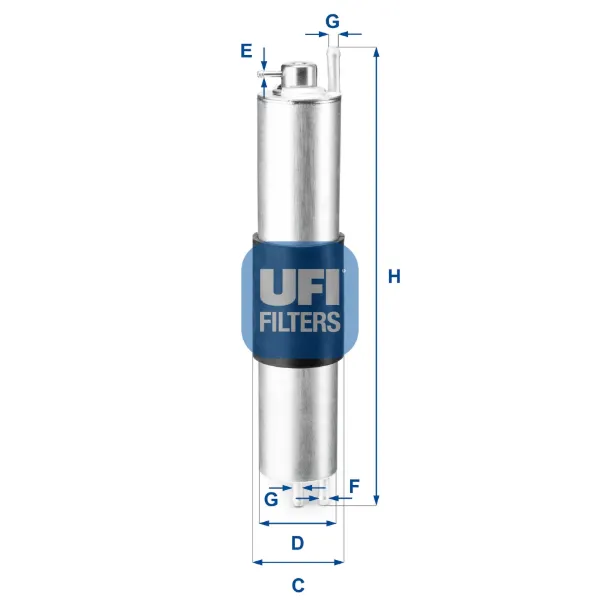 Filtro de combustível 3184700 UFI
