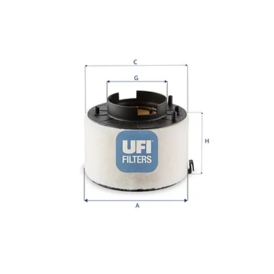 Filtro de ar 27H0600 UFI