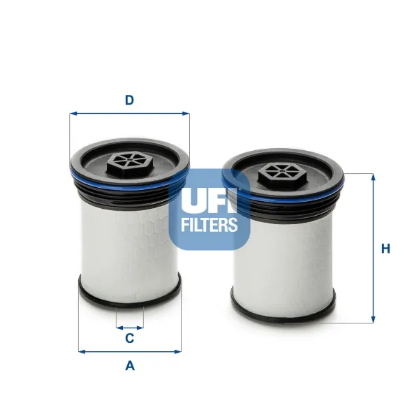 Filtro de combustível 2604700 UFI