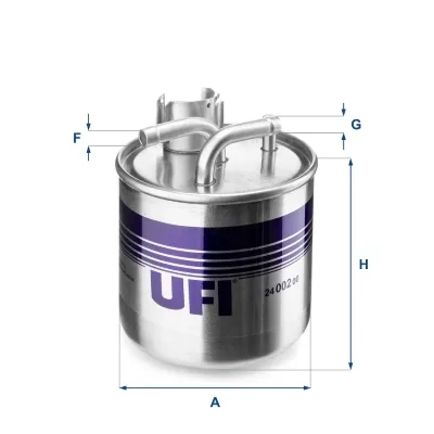 Filtro de combustível 2400200 UFI
