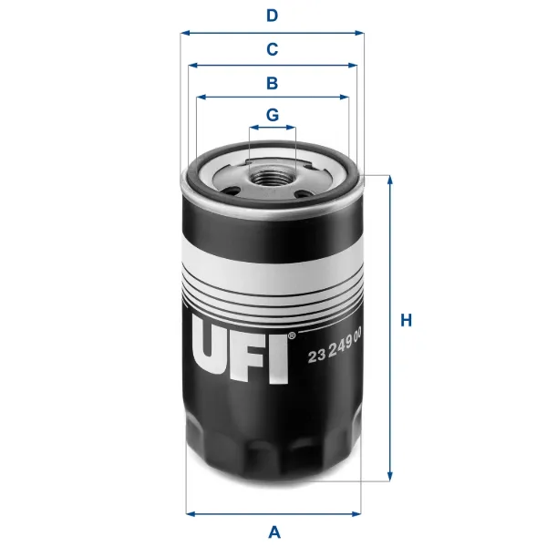 Filtro de óleo 2324900 UFI