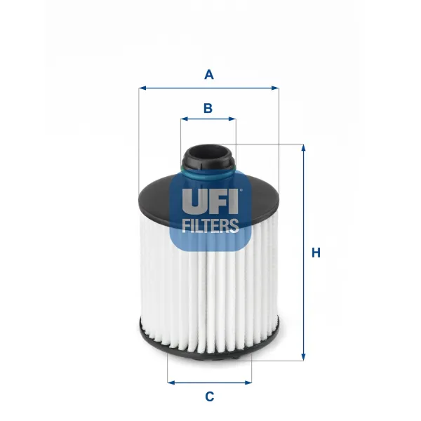 Filtro de óleo 2513900 UFI