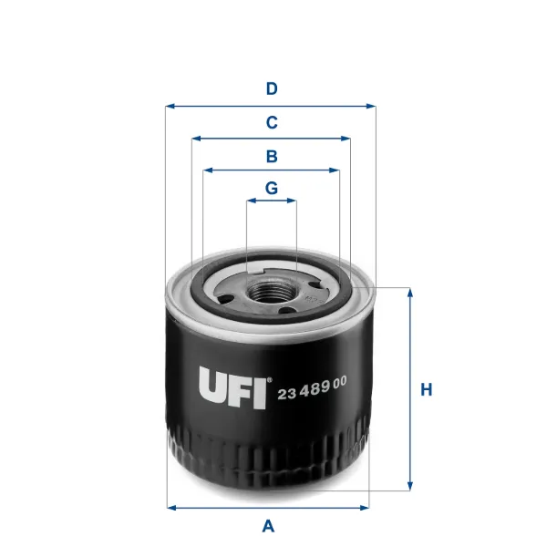 Filtro de óleo 2348900 UFI