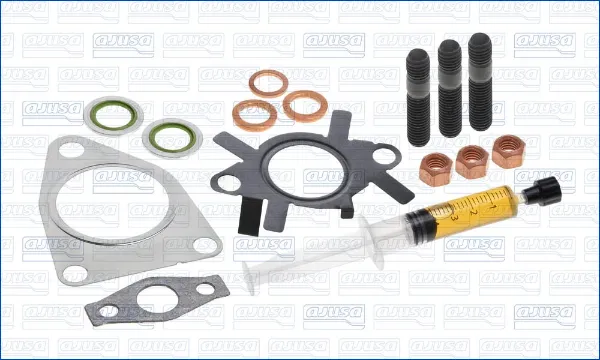 Vedante de turbina, kit de montagem Peugeot 607 9D, 9U