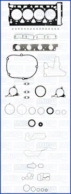 Kit de vedantes de motor completo Volkswagen Passat ALLTRACK B7