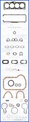 Kit de vedantes de motor completo Audi 80 B1