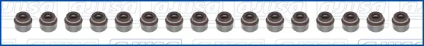 Vedação de válvula (coletor de óleo), admissão/escape, kit para um motor 57013800 Ajusa