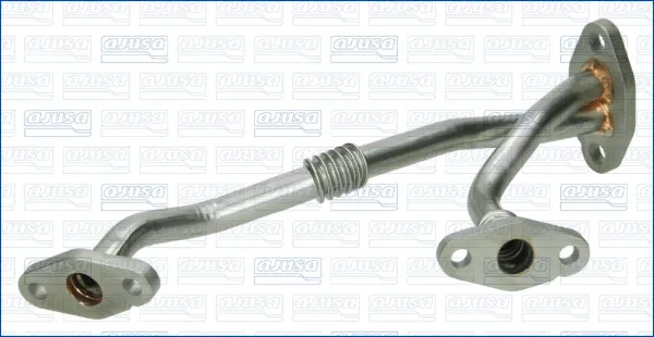 Tubo (mangueira) de derivação de óleo de turbina OPR00157 Ajusa