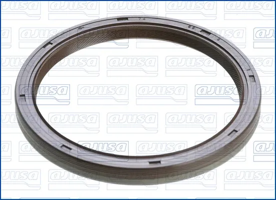 Vedação traseira de cambota de motor Fiat 500 312