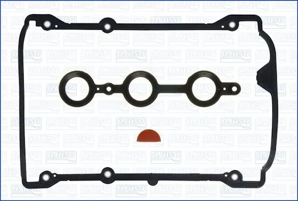 Vedante da tampa de válvulas de motor, kit 56003500 Ajusa