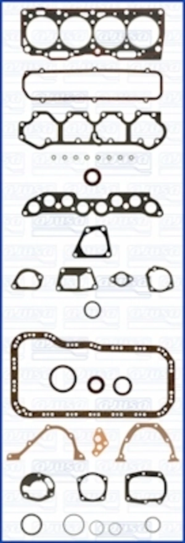 Kit de vedantes de motor completo para Fiat Punto (176C)