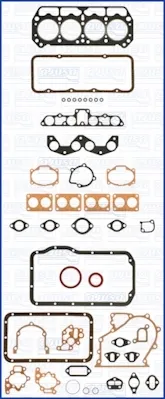 Kit de vedantes de motor completo 50025300 Ajusa