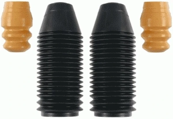 Pára-choque (grade de proteção) de amortecedor traseiro + bota de proteção 891770 Boge