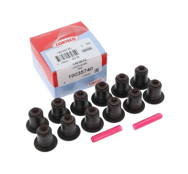 Vedação de válvula (de óleo) de escape, kit 19035740 Corteco