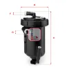Caixa de filtro de combustível Peugeot Boxer 250